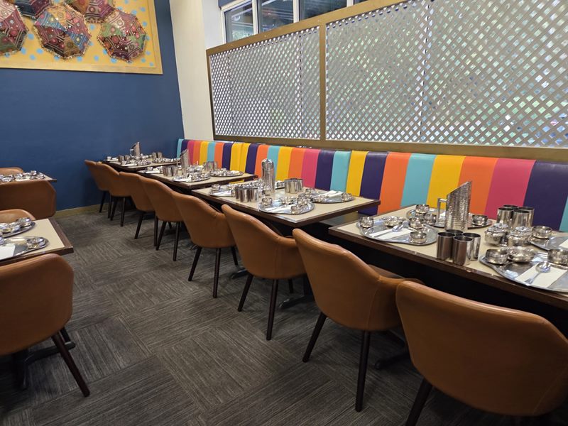 Rajdhani Thali Restaurant interior