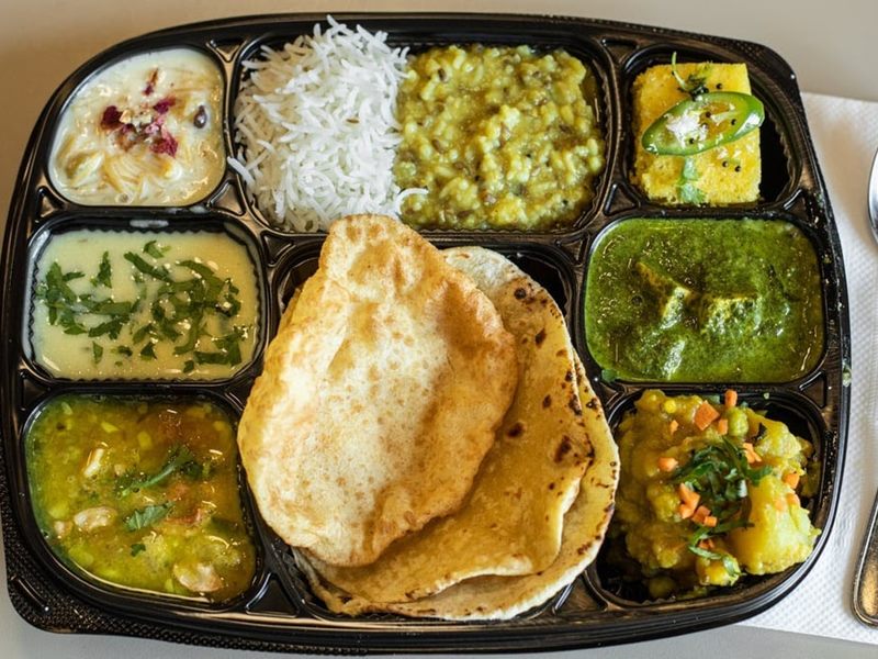 Rajdhani Thali Restaurant food